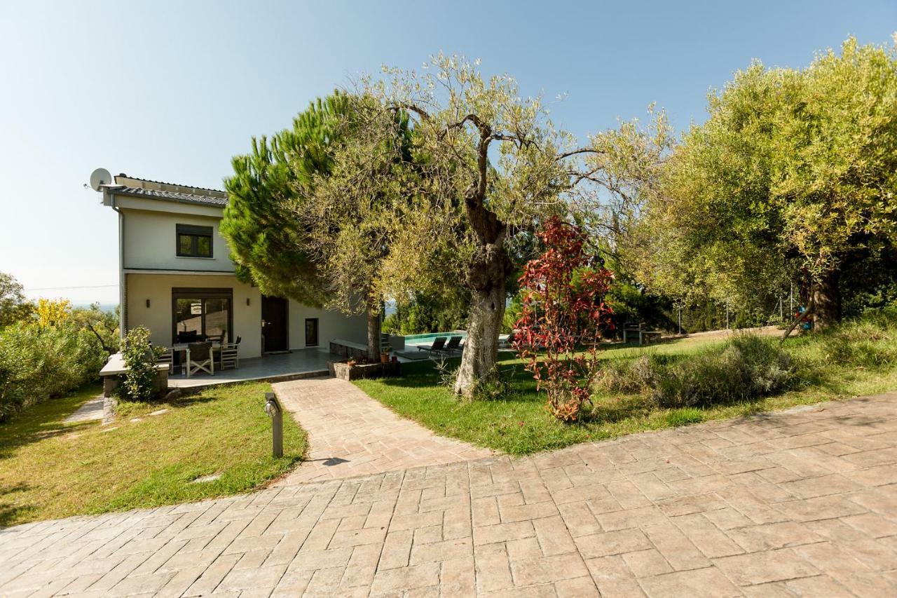 Olivia Estate Villa With Private Swimming Pool Elia Nikitis Extérieur photo